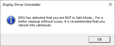 display driver uninstaller safe requires password