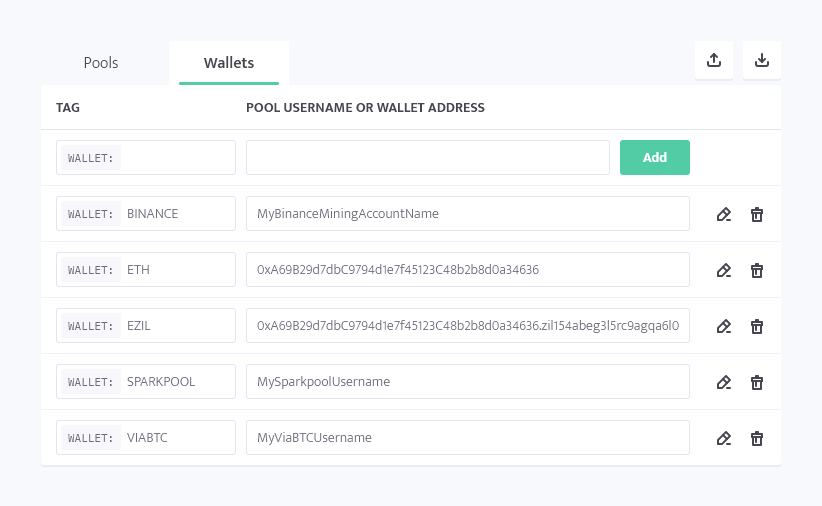 minerstat - PPS profit switching - Pools