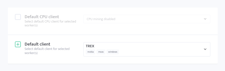 minerstat - T-Rex ETH and CFX dual mining