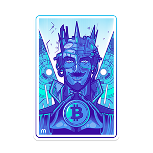 King of Coins Sticker
